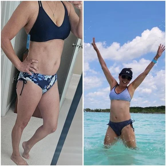 NWT Cupshe Floral Paisley Strappy Two Piece Low Rise Bikini Swimsuit Bathing L - Picture 8 of 14